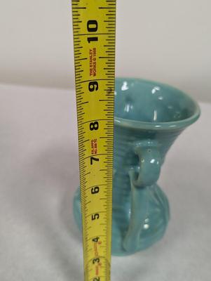 Vintage USA Pottery Double Handled Vase