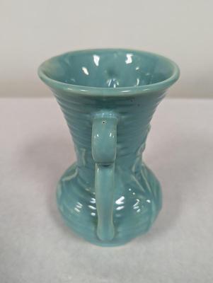 Vintage USA Pottery Double Handled Vase