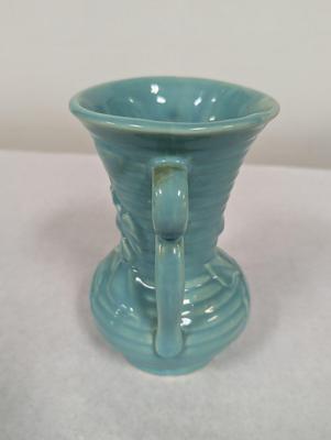 Vintage USA Pottery Double Handled Vase