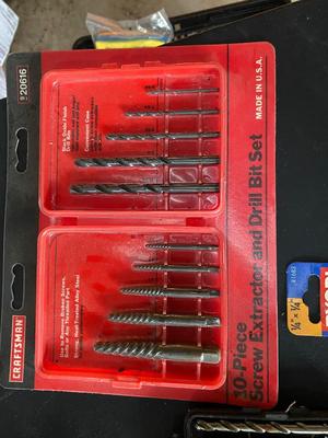 Corded Electric Drill and Bits