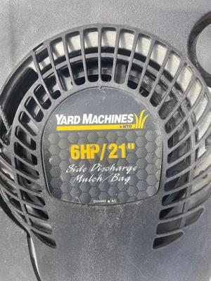 Yard Machine 21” Lawn Mower