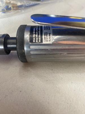 Pneumatic Die Grinder, Craftsman Toolbox and accessories