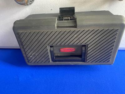 Pneumatic Die Grinder, Craftsman Toolbox and accessories