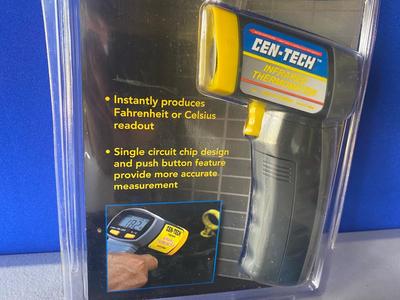 Temp Gun and Gloves