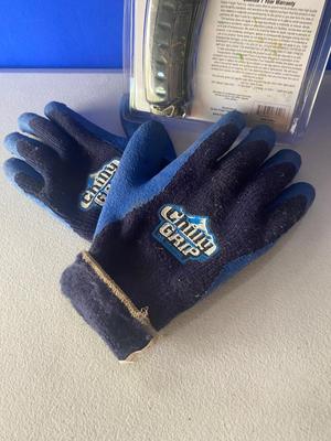 Temp Gun and Gloves