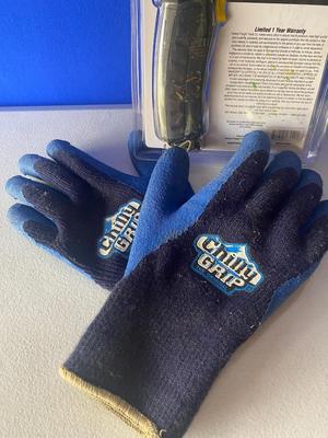 Temp Gun and Gloves