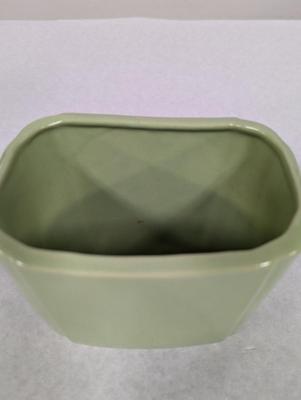 Vintage Green Pottery Vase