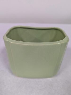 Vintage Green Pottery Vase