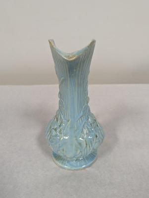 Vintage McCoy Aqua Blue Pitcher With Grapes