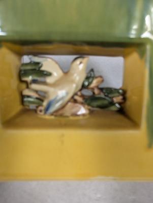 Vintage McCoy Rectangle Bird Pottery