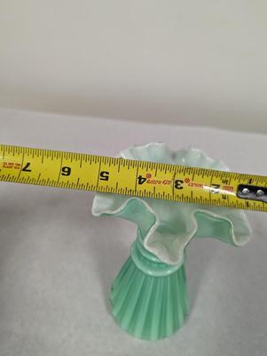 Fenton Wheat Pattern Vase