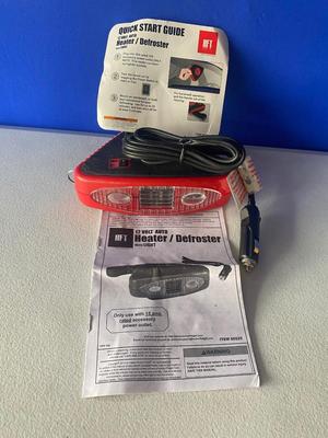 12v Auto Heater/Defroster with Light