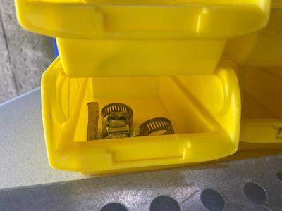 Organizer Bins with Hardware and What Not along with other Goods!