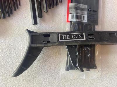 Allen Wrenches, 5gal Bucket opener, Clamps, Zip tie gun and more!