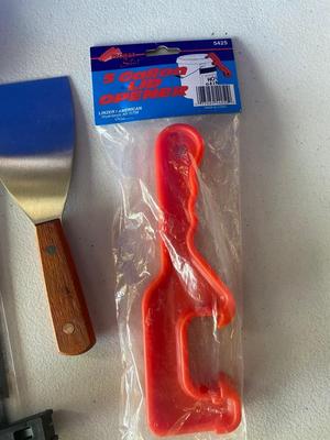 Allen Wrenches, 5gal Bucket opener, Clamps, Zip tie gun and more!