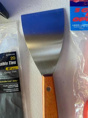 Allen Wrenches, 5gal Bucket opener, Clamps, Zip tie gun and more!