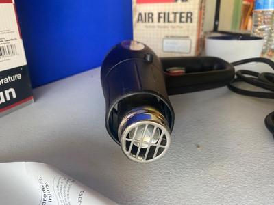 Drill Master Heat Gun and Insulated Large Gloves