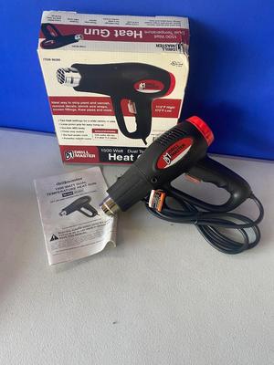 Drill Master Heat Gun and Insulated Large Gloves