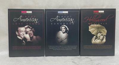 3 Sets of CDs: Hollywood Musical and Great American Songs