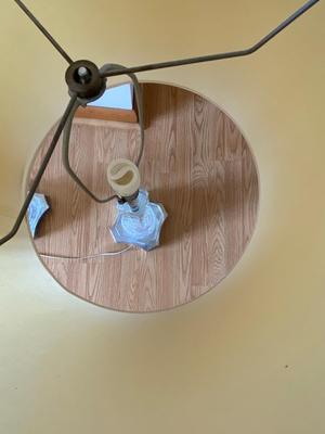 MCM Crystal Base Lamps, Pair