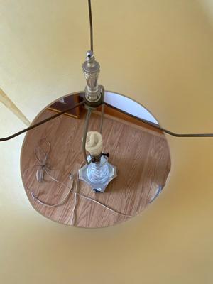 MCM Crystal Base Lamps, Pair