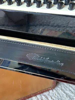 Vintage Lido Accordion and Music Books