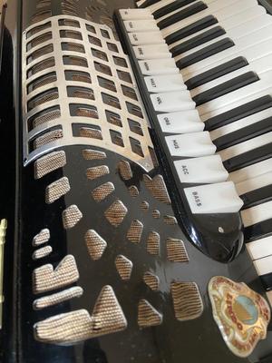 Vintage Lido Accordion and Music Books