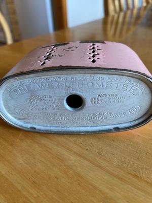 Vintage/Antique Baby Bank with Key