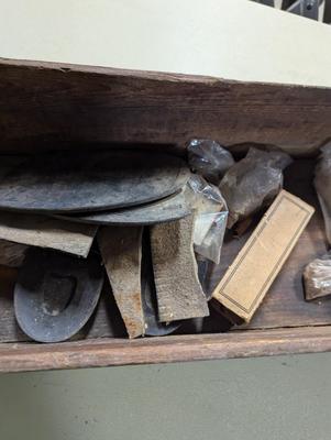 Vintage Handmade Shoe Box