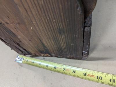 Vintage Handmade Shoe Box