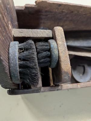 Vintage Handmade Shoe Box