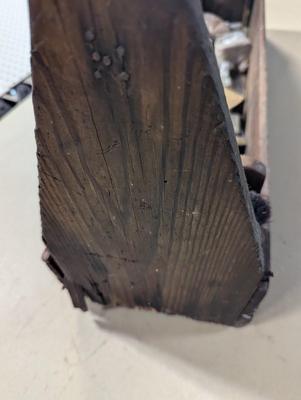 Vintage Handmade Shoe Box