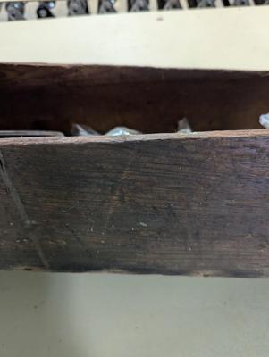Vintage Handmade Shoe Box