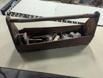Vintage Handmade Shoe Box