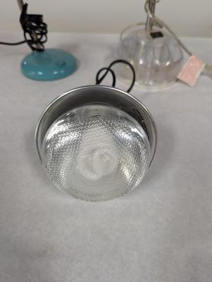 Vintage Table & Hanging Lights