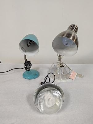 Vintage Table & Hanging Lights