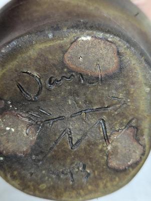 Vintage Native American Signed Pottery Vase