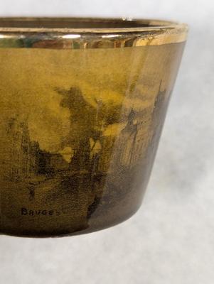 Vintage Ridgways Royal Vistas Ware Plates & Cups - Scene by Famous Artist