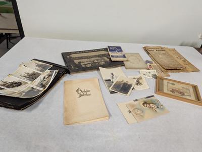 Vintage Photos Drawings & Pamphlets