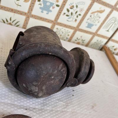 Antique metal items