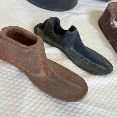 Antique metal items