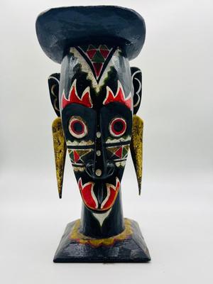 Carved Wooden African Statue