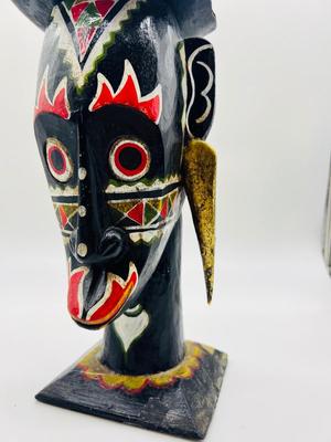 Carved Wooden African Statue
