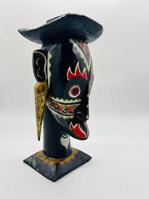 Carved Wooden African Statue