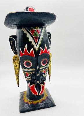 Carved Wooden African Statue