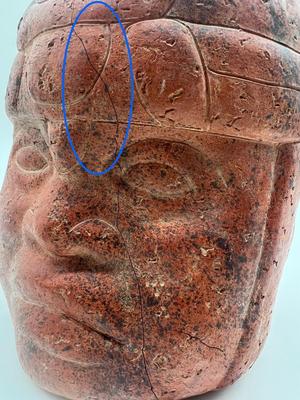 Clay Pre Columbian Figure