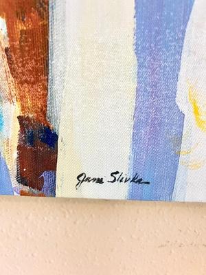 JANE SLIVKA Canvas Painting