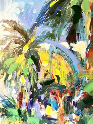 JANE SLIVKA Canvas Painting