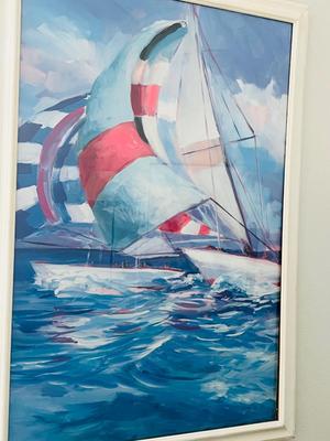 JANE SLIVKA "Calm Full Sail I"