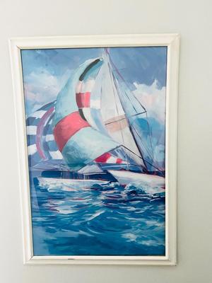 JANE SLIVKA "Calm Full Sail I"